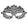 Face Lace Dazzele Romanesque Mask