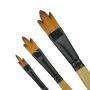 Facepaint Brushes Set 3 Angular