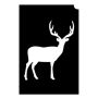 Glittertattoo Stencils Antelope (5 pack)