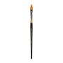 Kingart Golden Taklon Brush Oval Floral Petal 6