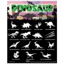 Glimmer Dinosaur Glitter Tattoo Set