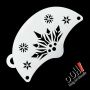 oOh Body Art Snowflake Queen Mask Face Paint Stencil K011