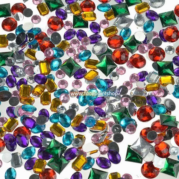 Stone Diamond Mix 200 grams |Facepaintshop