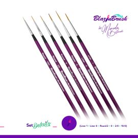 Marcela Bustamante Blazin Brush Details Set 6 pcs.