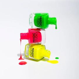 Magic Studio Neon Three Nail Polishes