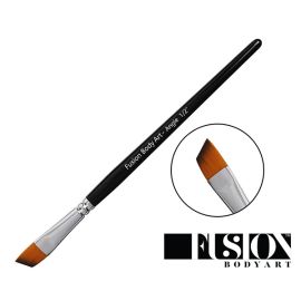 Fusion Body Art | Professional Face Paint Brush - 1/2 Inch Angle