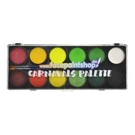 Facepaintshop.eu Carnavals Palette 12 kleuren