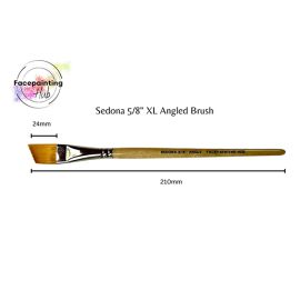 Facepainting Hub, Sedona 5/8" XL Angled Brush