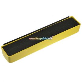 Craft-N-Go Brush Bin Yellow With Foam