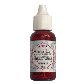 Amerikan Body Art Liquid Bling Firetruck Red 15ml