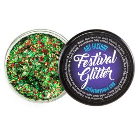 Festival Glitter Santa Baby