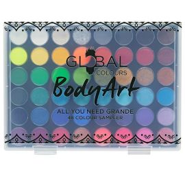 Global All You Need Grande Palette 48 Colors

Global Colours' face and body paint is a painter's dream come true.