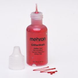 Mehron Glittermark Red