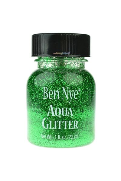 Ben Nye Aqua Glitter Neon Green