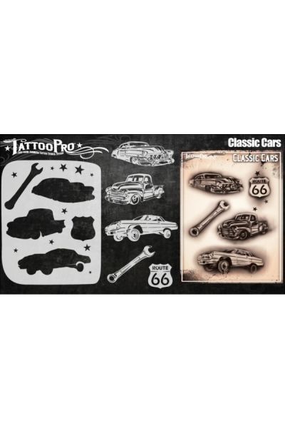 Wiser Airbrush Tattoo Classic Cars