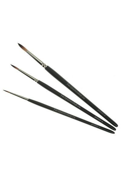 Facepaintshop Pointer Brush Set 3pc

The Facepaintshop Brushes are professional synthetic face painting brushes. They range is made for fine line work.