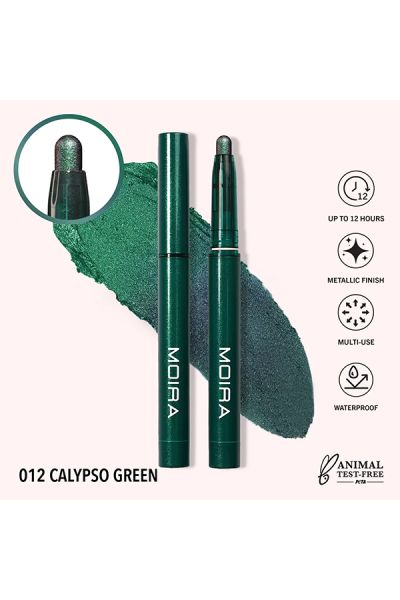 Moira Stellar Glaze Stick Shadow Calypso Green 12