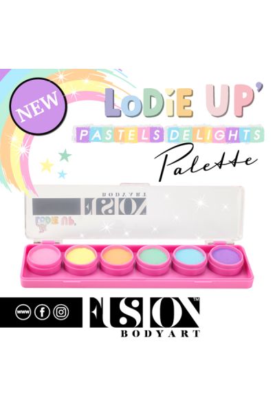 Fusion Elodie's Pastel Delights Rainbow Palette