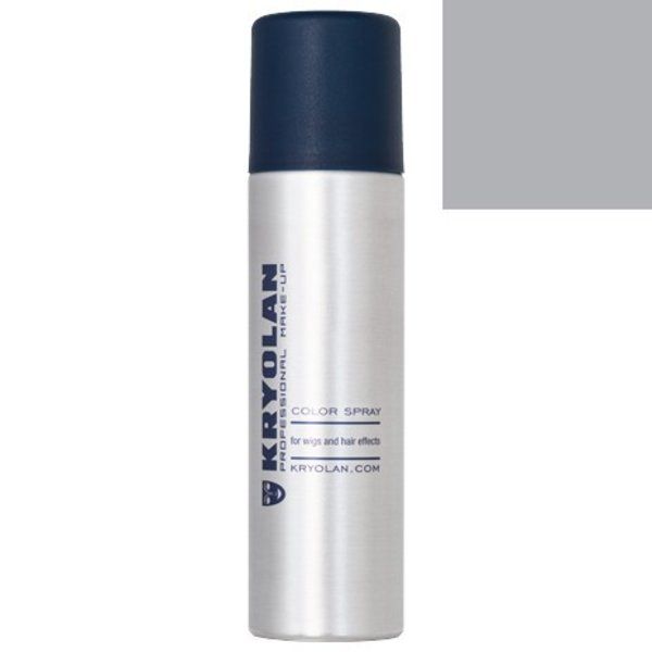 Kryolan Haar Color Spray D19 Light Grey