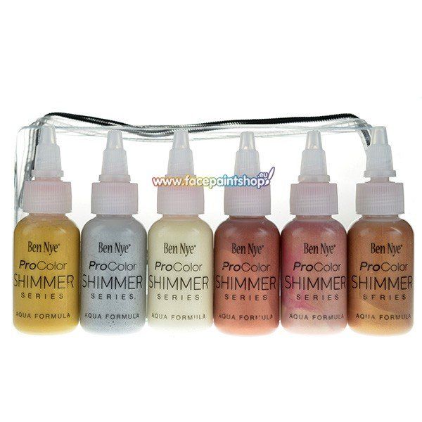 Ben Nye Procolor Airbrush Shimmer Pack