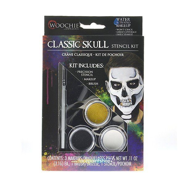 Woochie Stencil Kit - Classic Skull