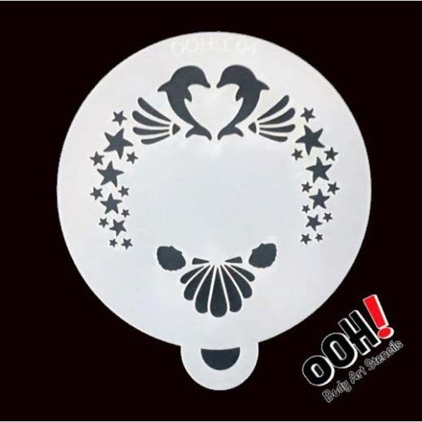 oOh Body Art Stencils C04