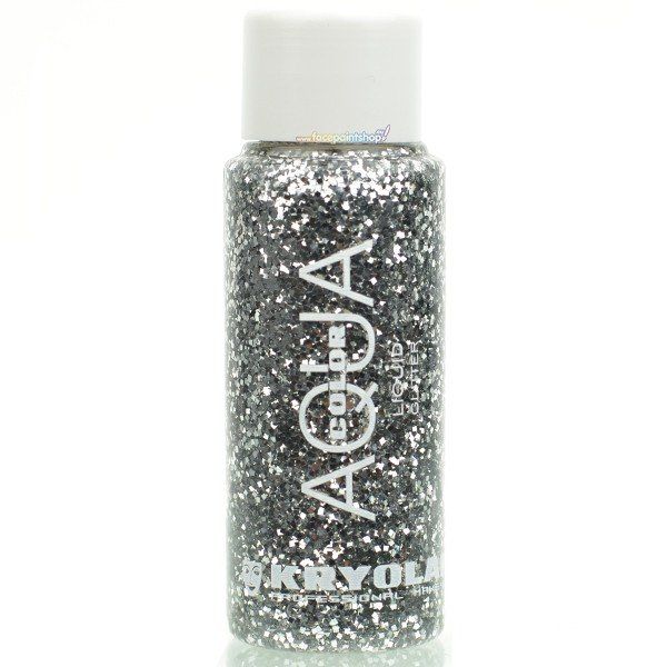 Kryolan Liquid Aquacolor Glitter Silver