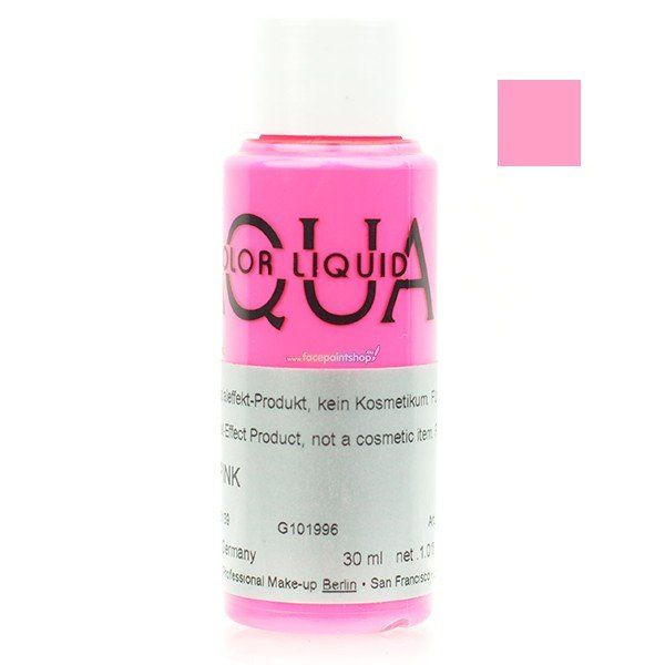 Kryolan Aquacolor Liquid Uv Color Pink