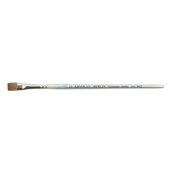 Kryolan Professional Flat Brush 3612 (12)