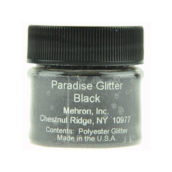 Mehron Paradise Glitters Black