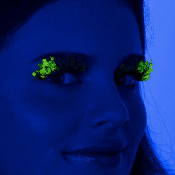 Pxp False Lime Glitter Eyelashes|Barranquilla Style