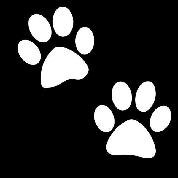 Glittertattoo Stencils Emoji Paws  (5 pack)