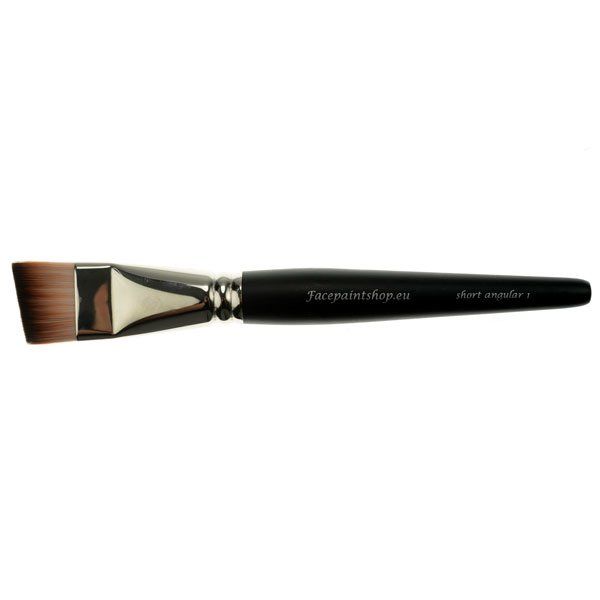 Facepaintshop Short Angular Brush 1 Inch