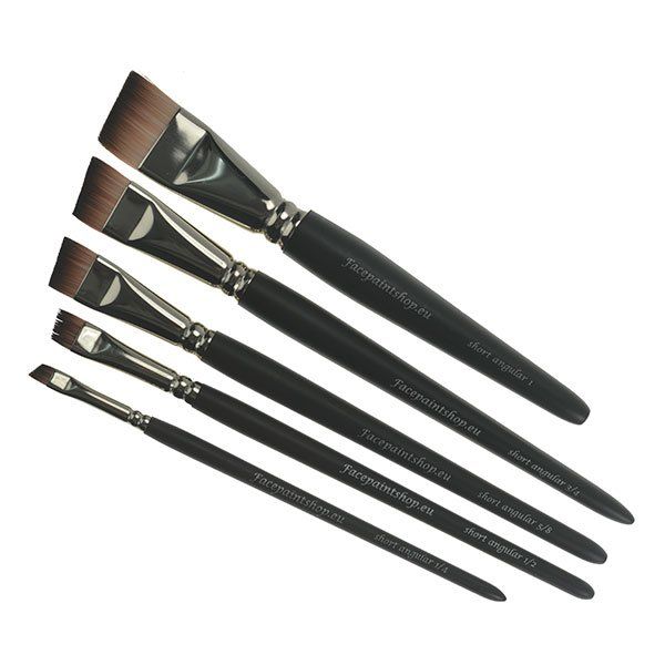 Facepaintshop Angular Brush Set 5pc