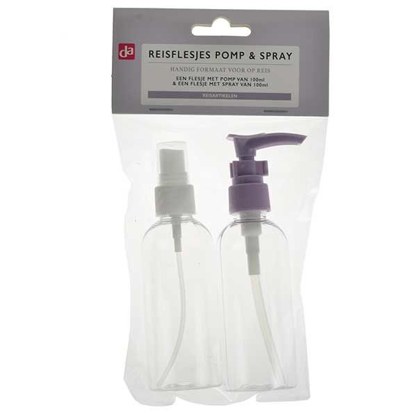 Travel Bottles Pump & Spray