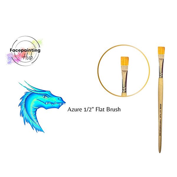 Azure 1/2" Brush