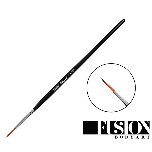 Fusion Body Art | Professional Face Paint Brush - Liner 0