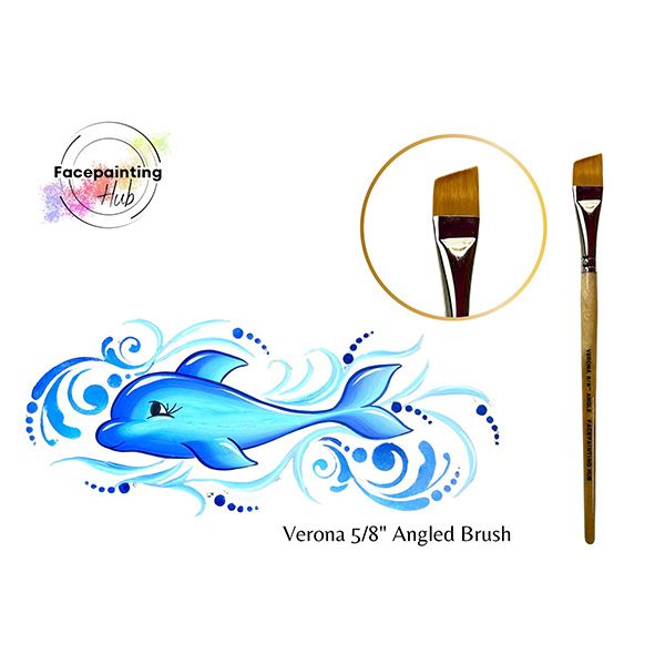 Verona 5/8" Angle Brush