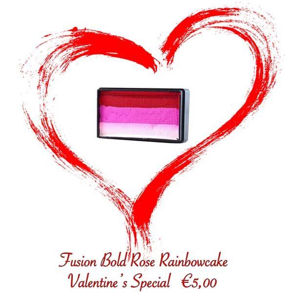 Fusion Bodyart Splitcake Bold Rose 30gr