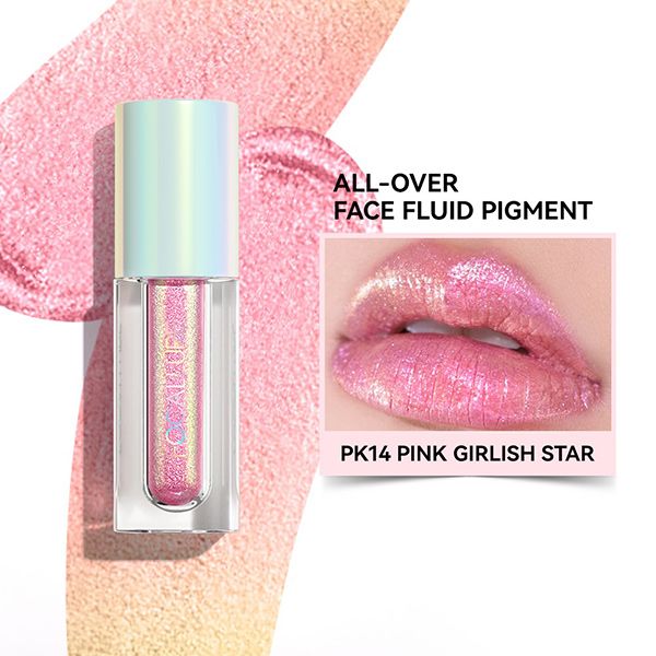 Duochrome Lipstick Pink Girlish Star