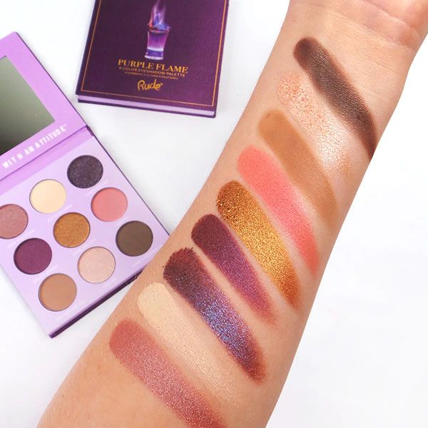 Rude Purple Flame Eyeshadow Palette