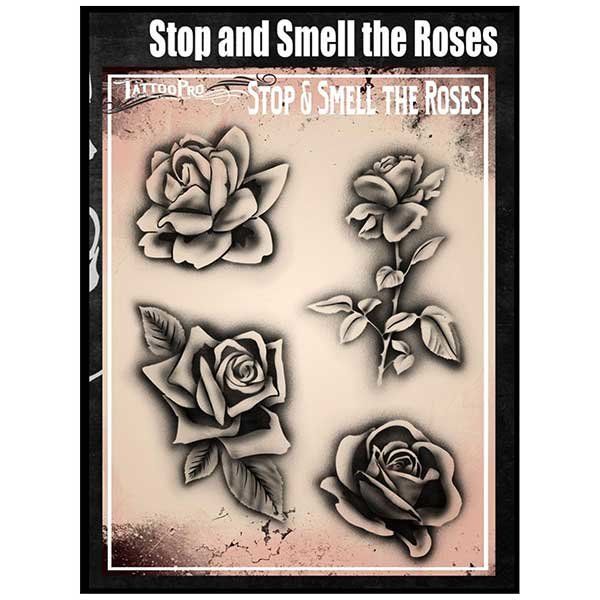 Wiser Airbrush Tattoo Pretty Flowers