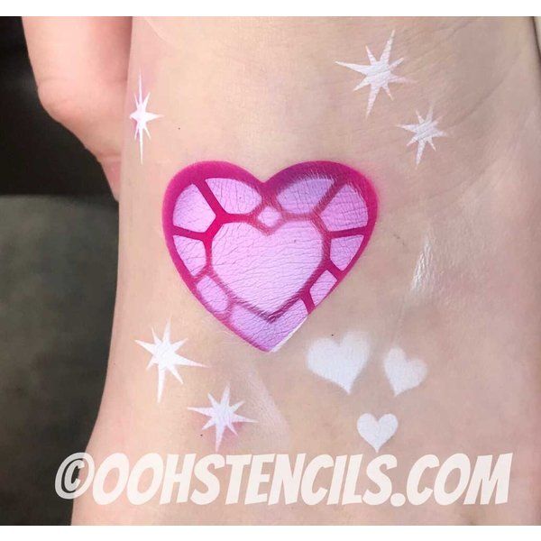 oOh Body Art Stencils RO2