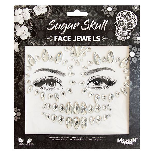 Face Jewels Sugar Skull