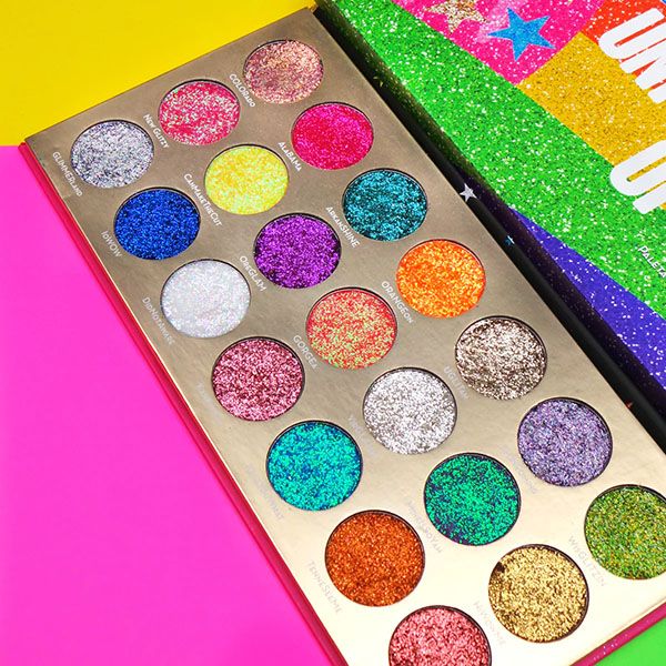 United Shades of Glitter - 21 Pressed Glitter Palette